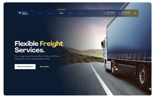 Custom Logistics Websites & Logistics Website Design-MasteringAgency (3)
