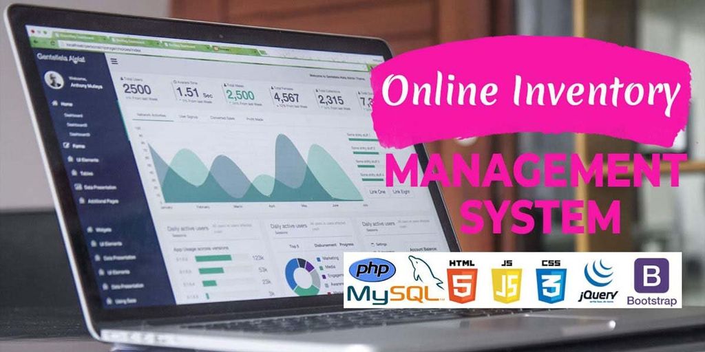 inventory management website design